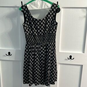 White House Black Market dress, size 0, black and white